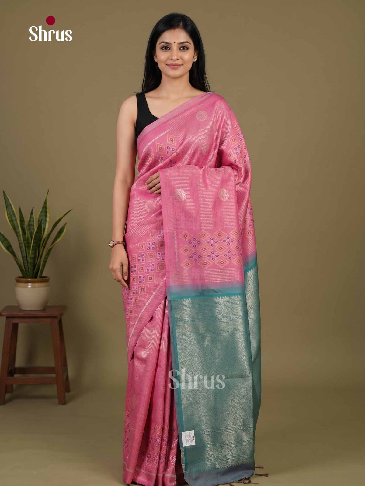 Champa semitussar Saree - EI16955