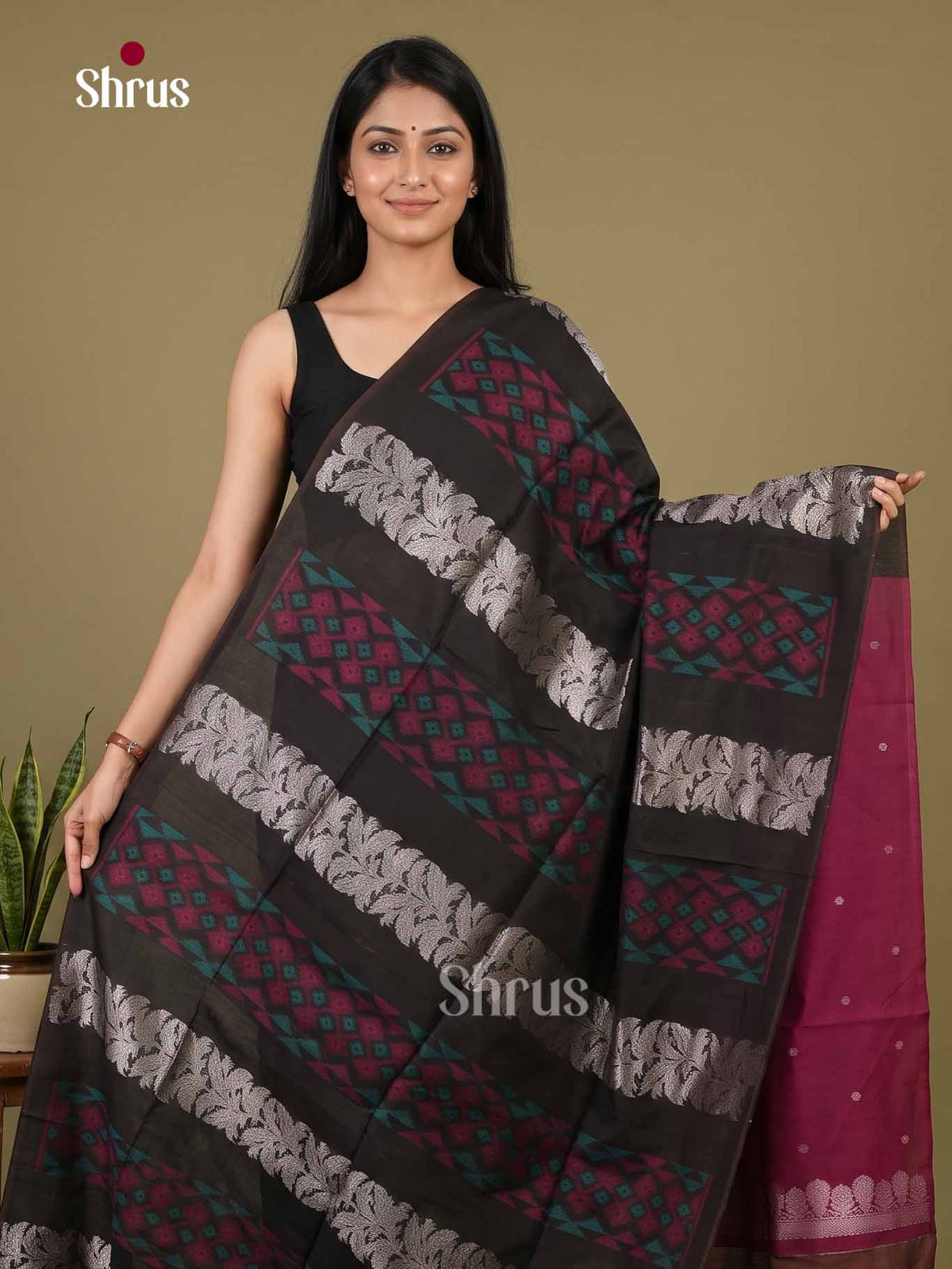 Champa semitussar Saree - EI16971