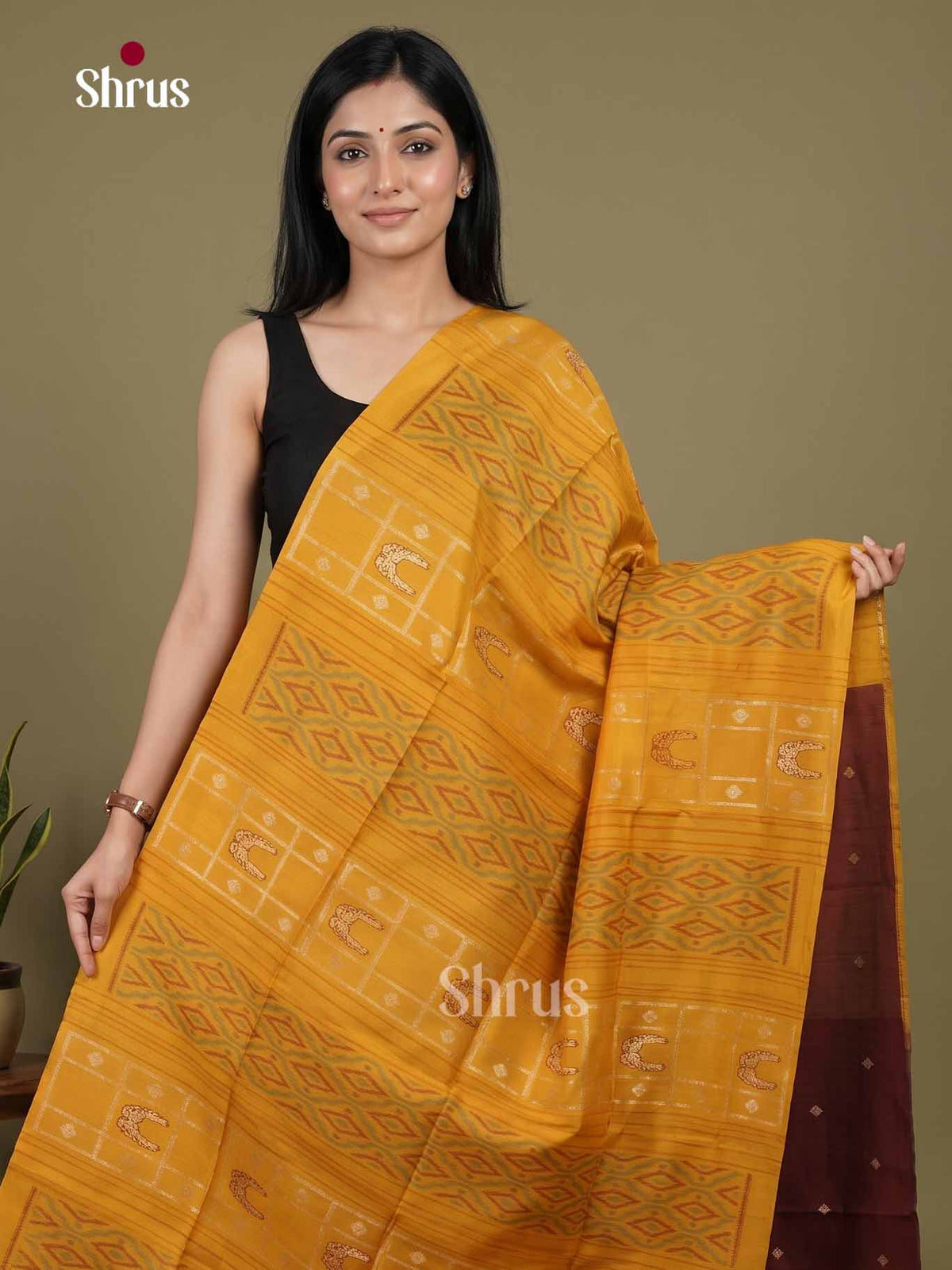Champa semitussar Saree - EI16973