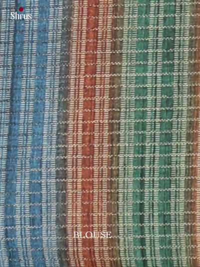 Printed Semi Tussar Saree - EI17032