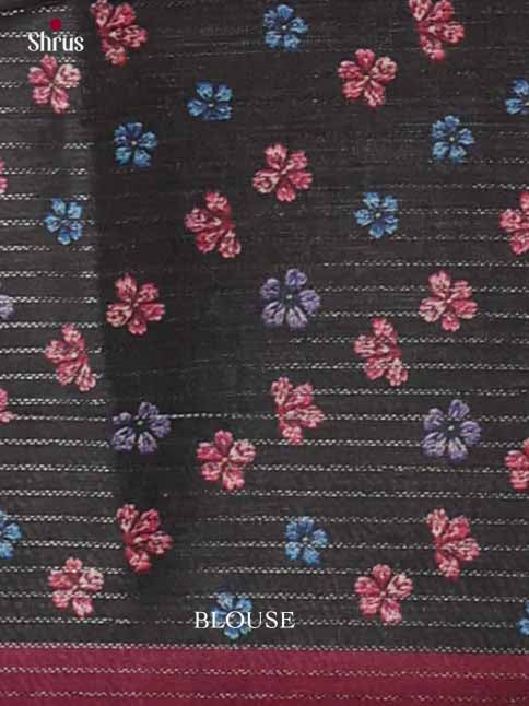Printed Semi Tussar Saree - EI17054