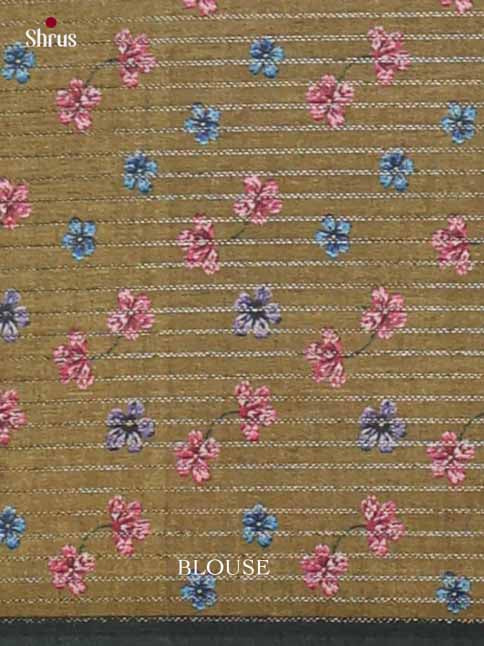 Printed Semi Tussar Saree - EI17060
