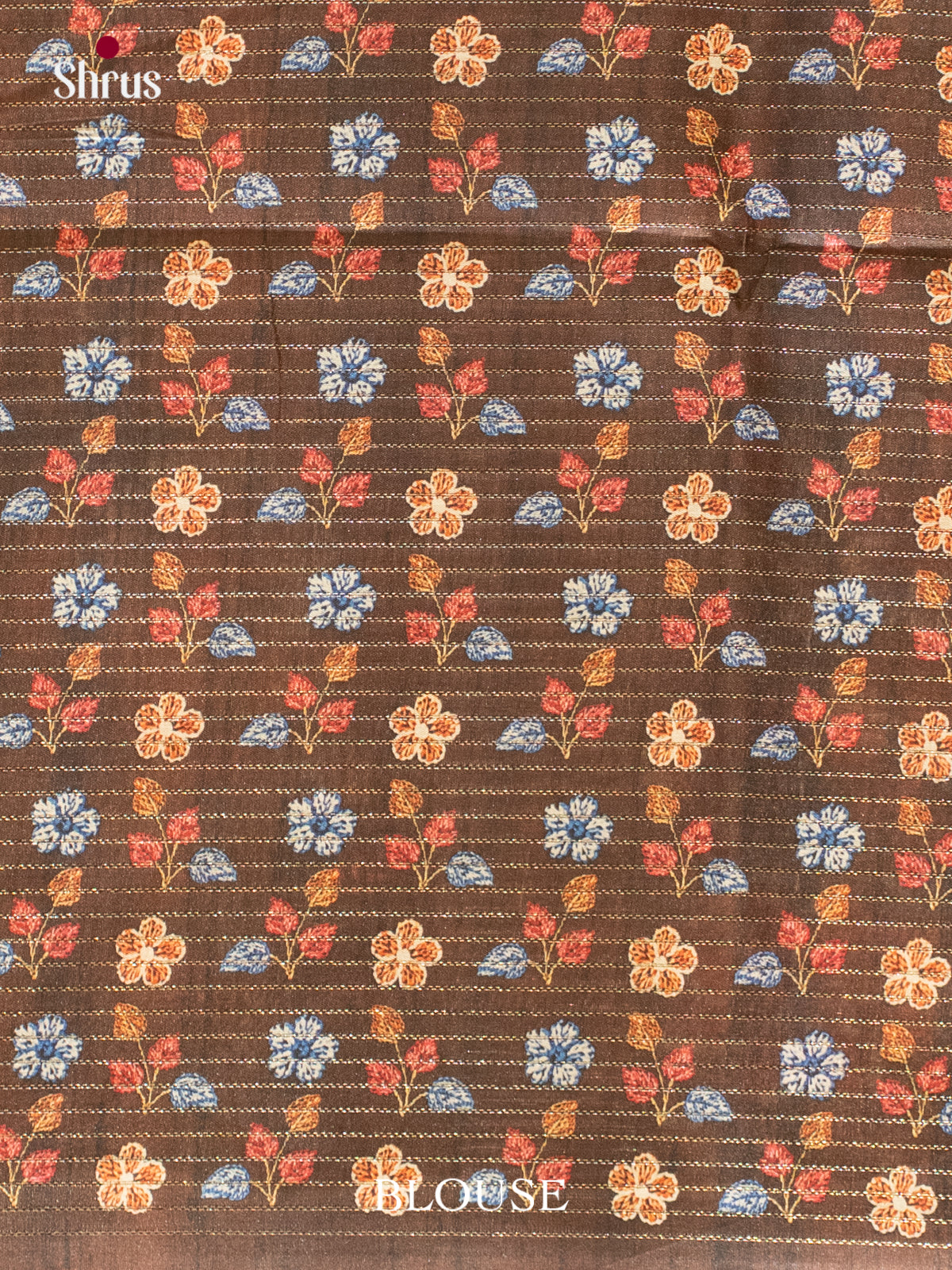 Printed Semi Tussar Saree - EI17086