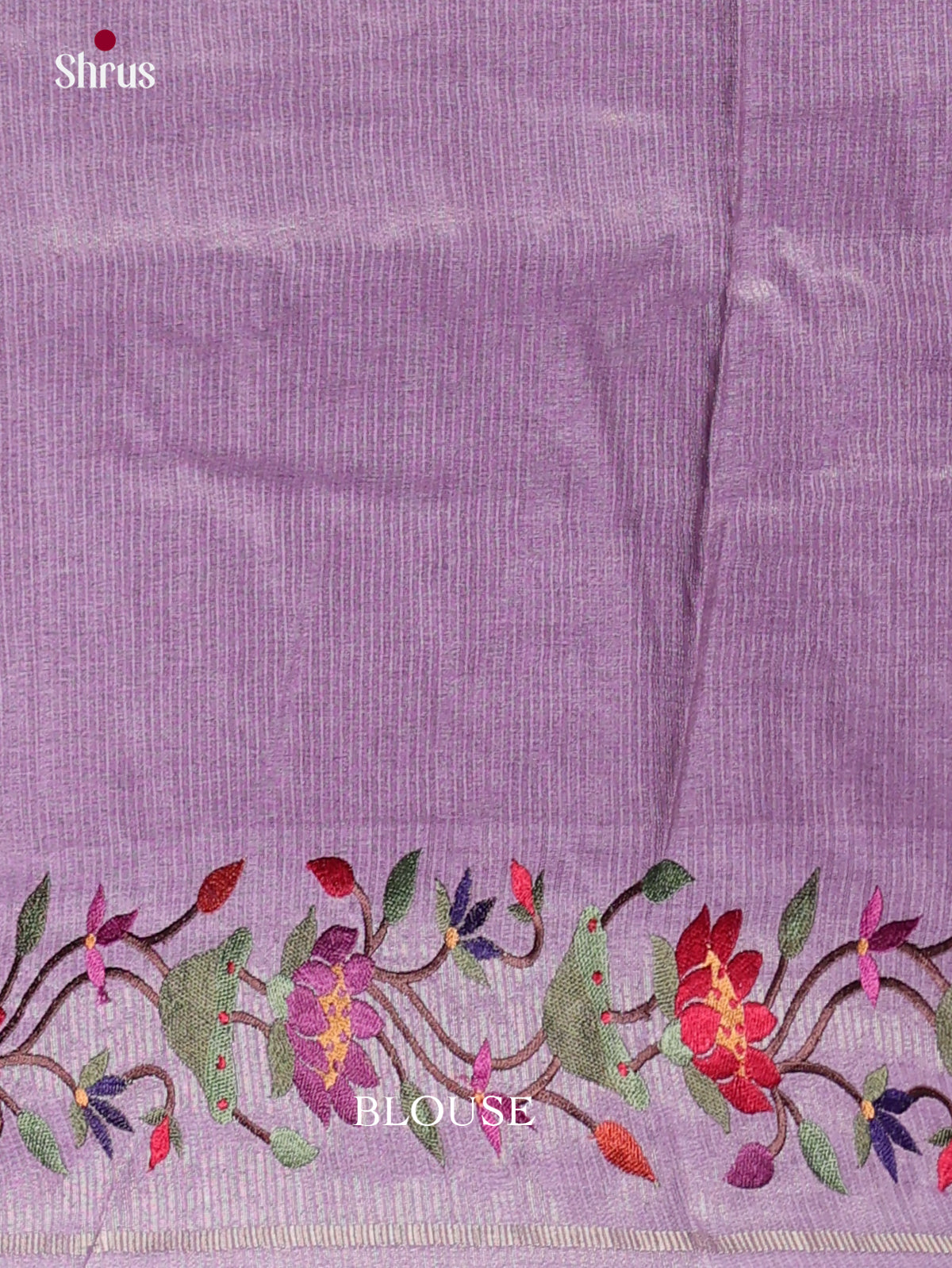 Tussar Embroidery Saree - EI17233