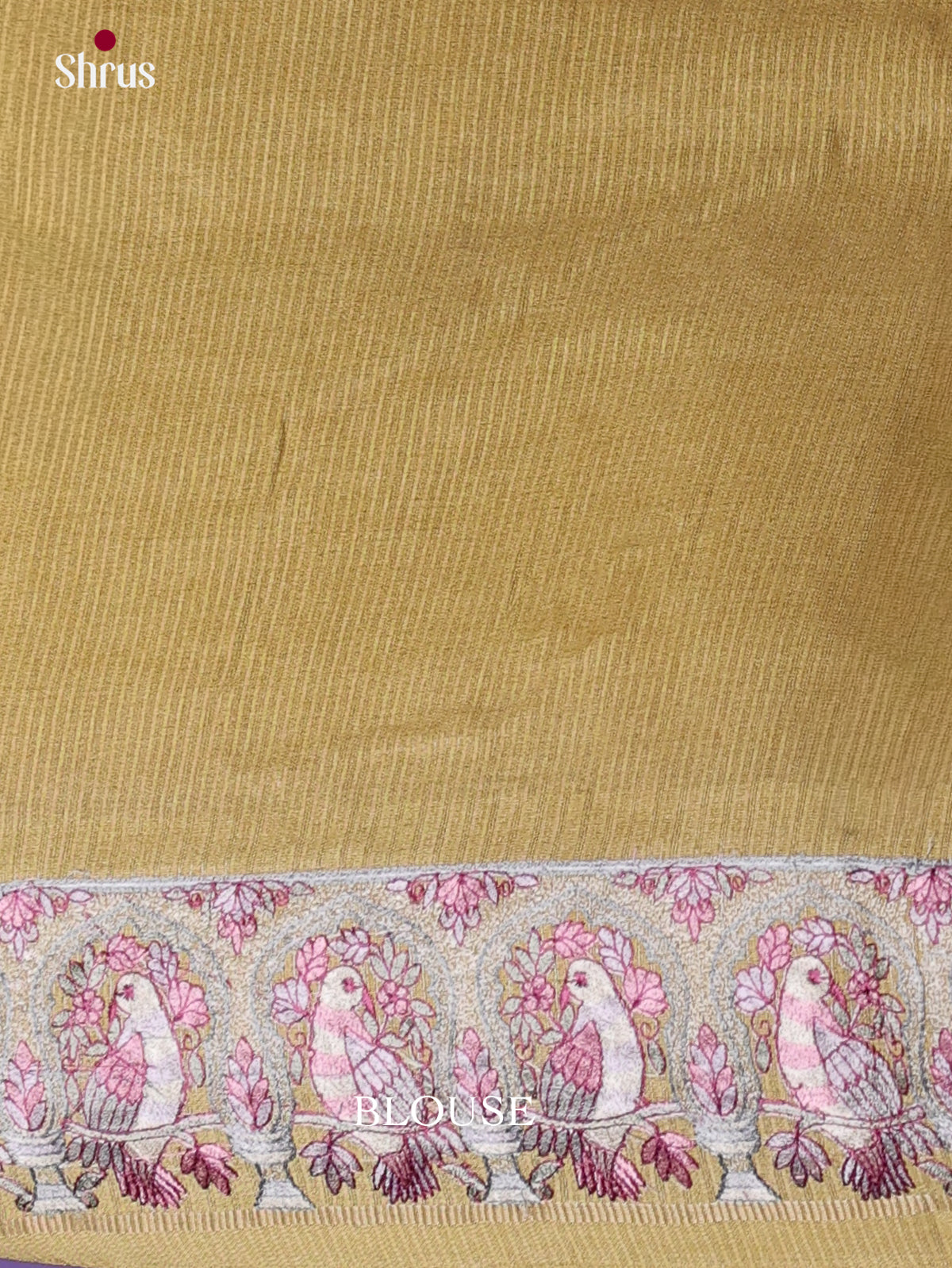 Tussar Embroidery Saree - EI17252