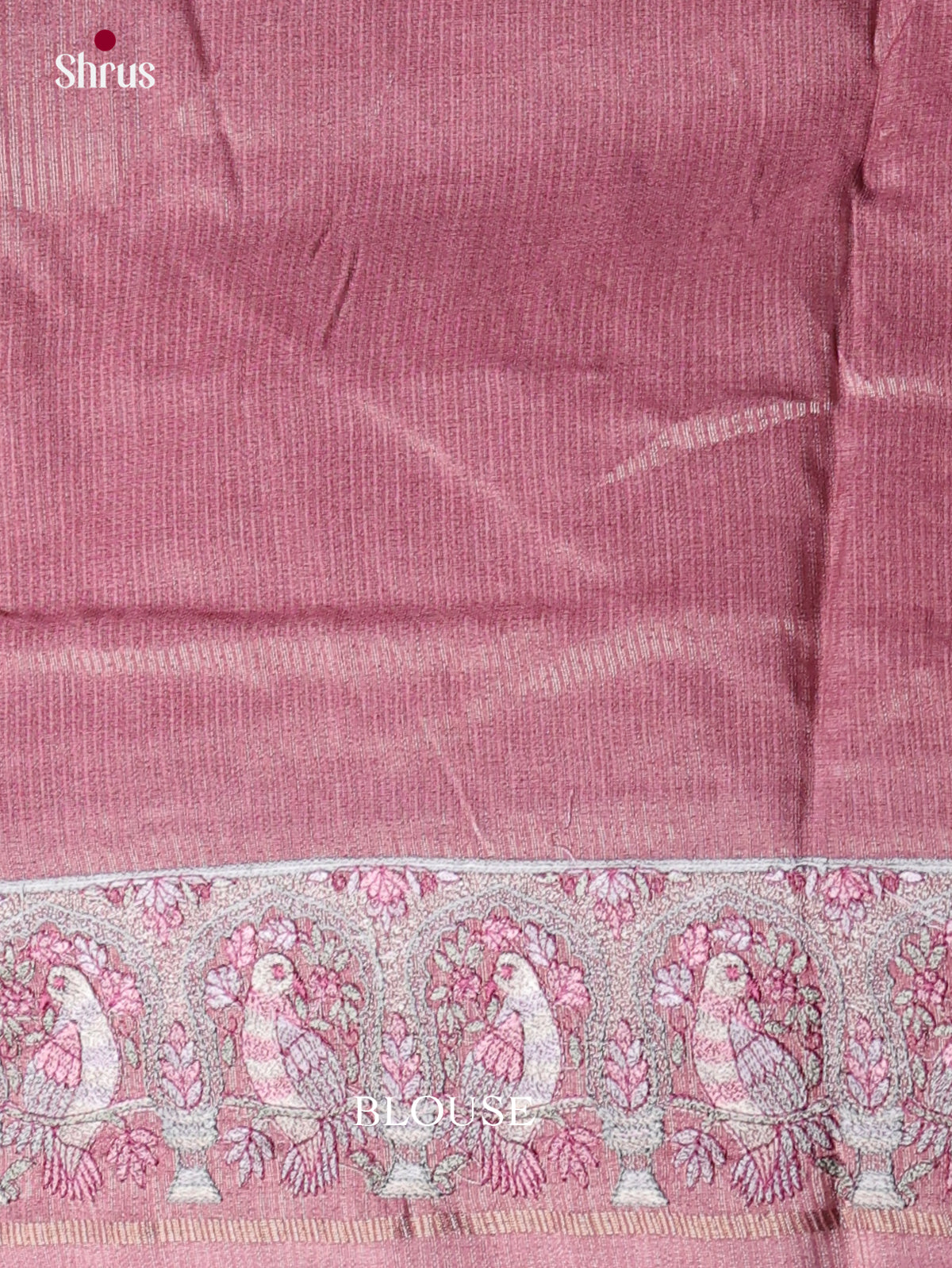 Tussar Embroidery Saree - EI17254