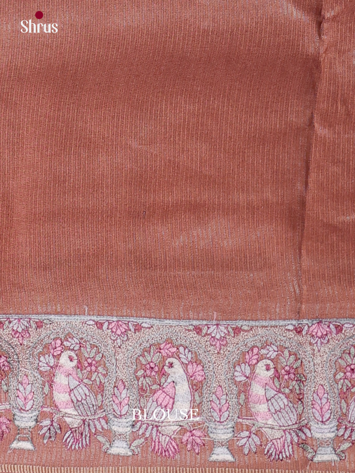 Tussar Embroidery Saree - EI17255