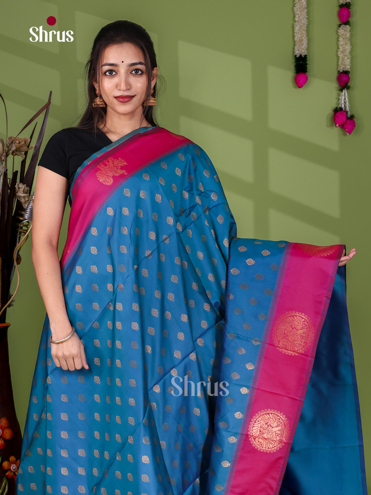 Semi Softsilk Saree - EI17281