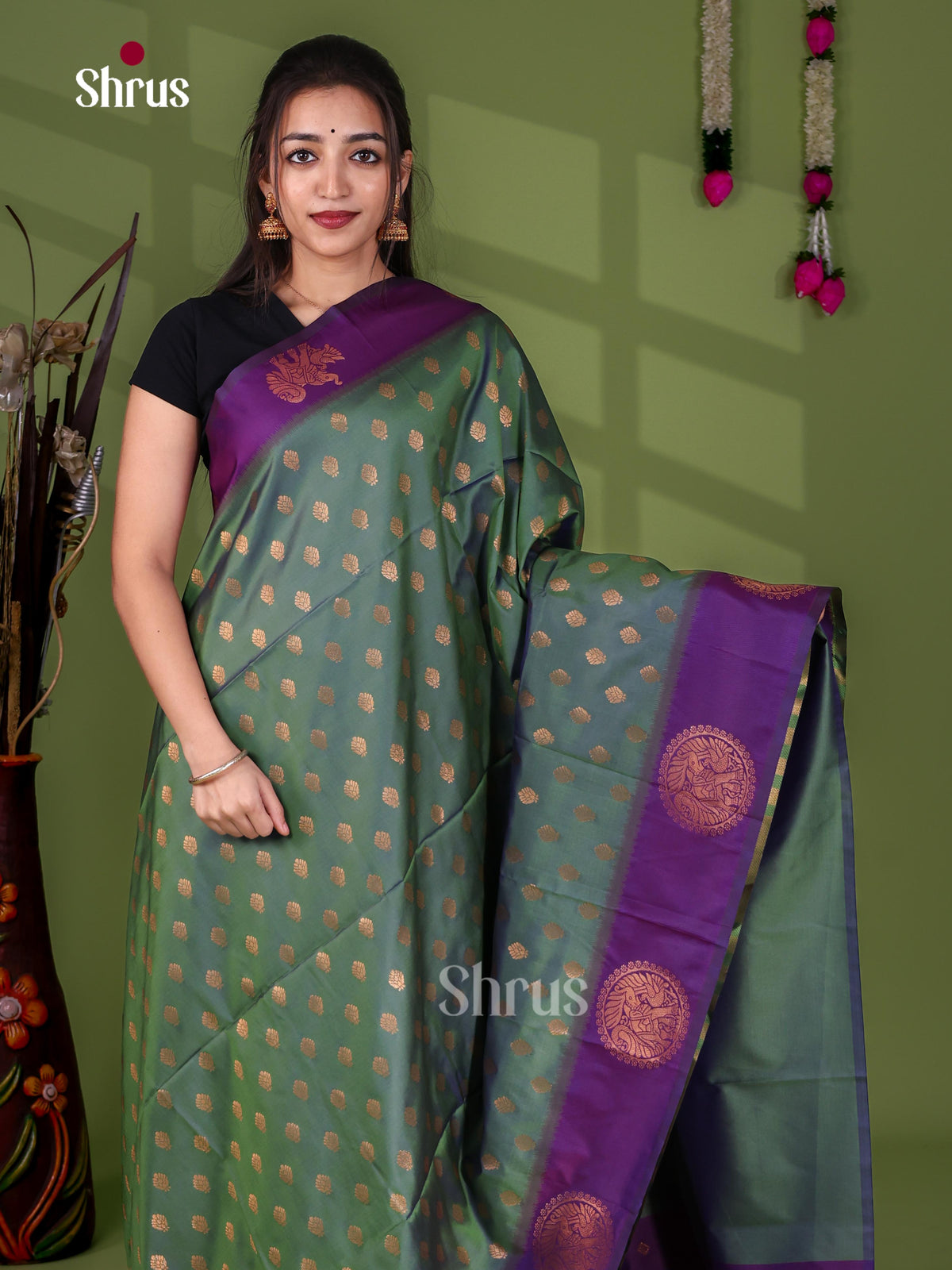 Semi Softsilk Saree - EI17284