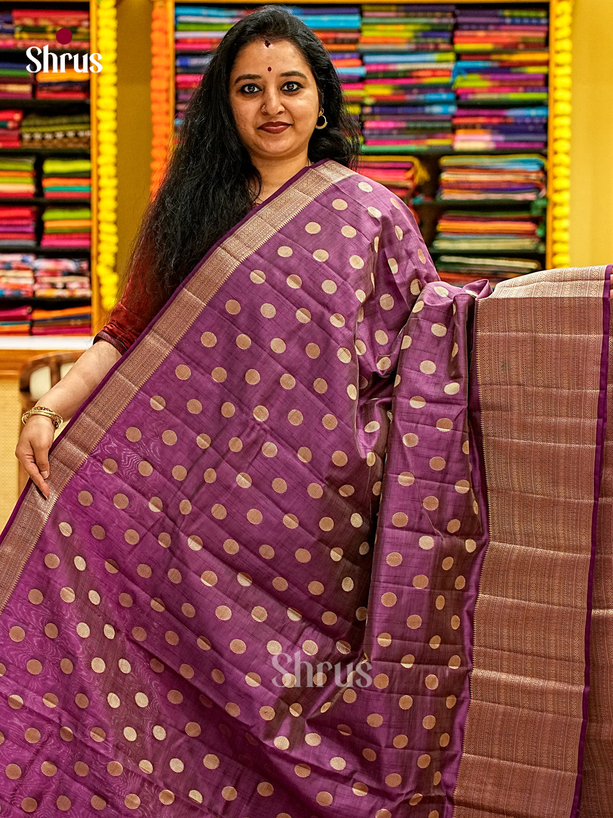 Semi Rawsilk Saree - EI19016