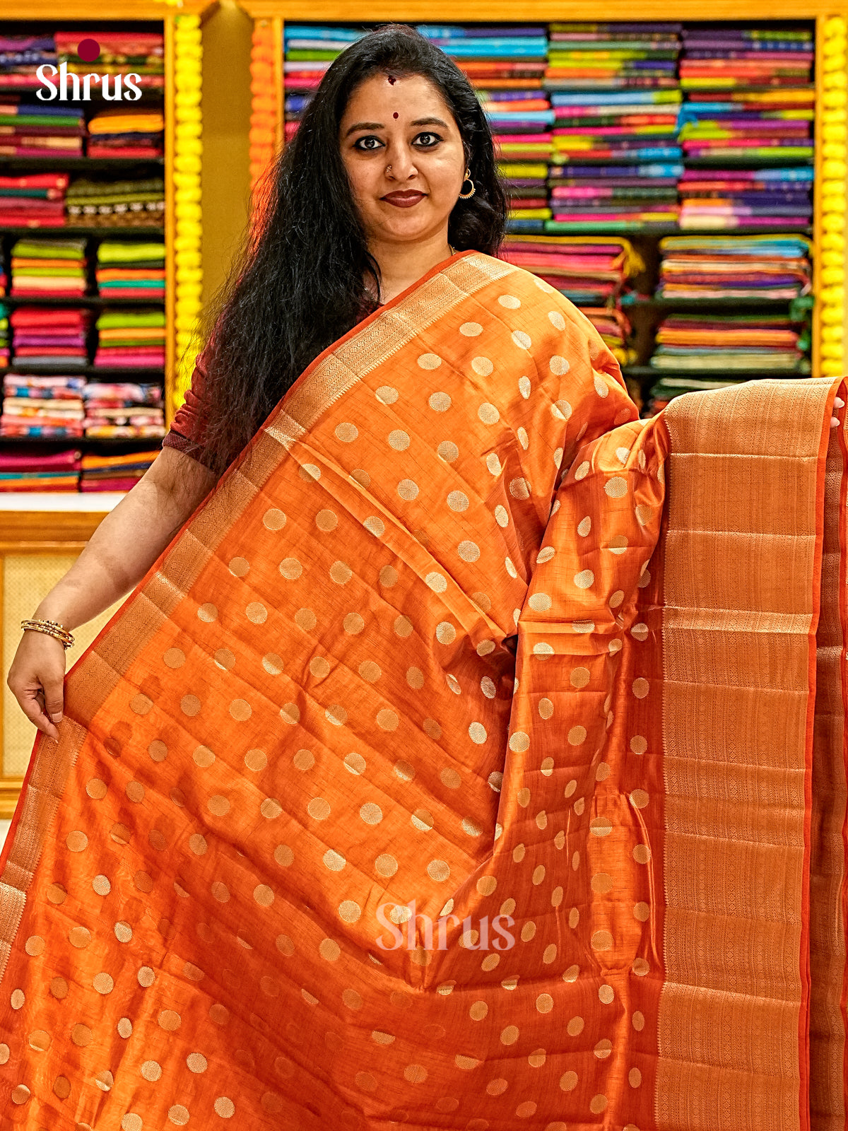 Semi Rawsilk Saree - EI19018