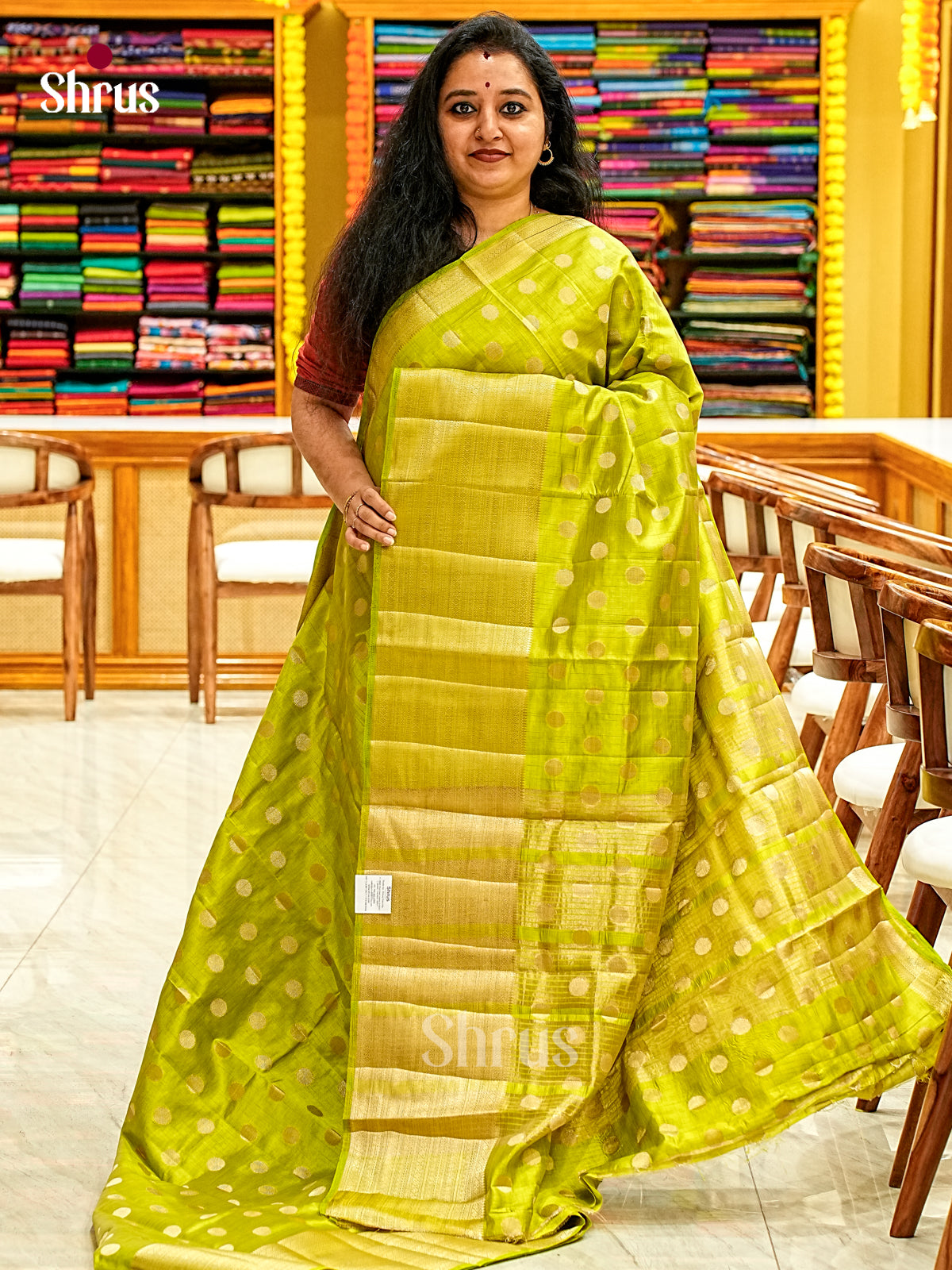 Semi Rawsilk Saree - EI19021