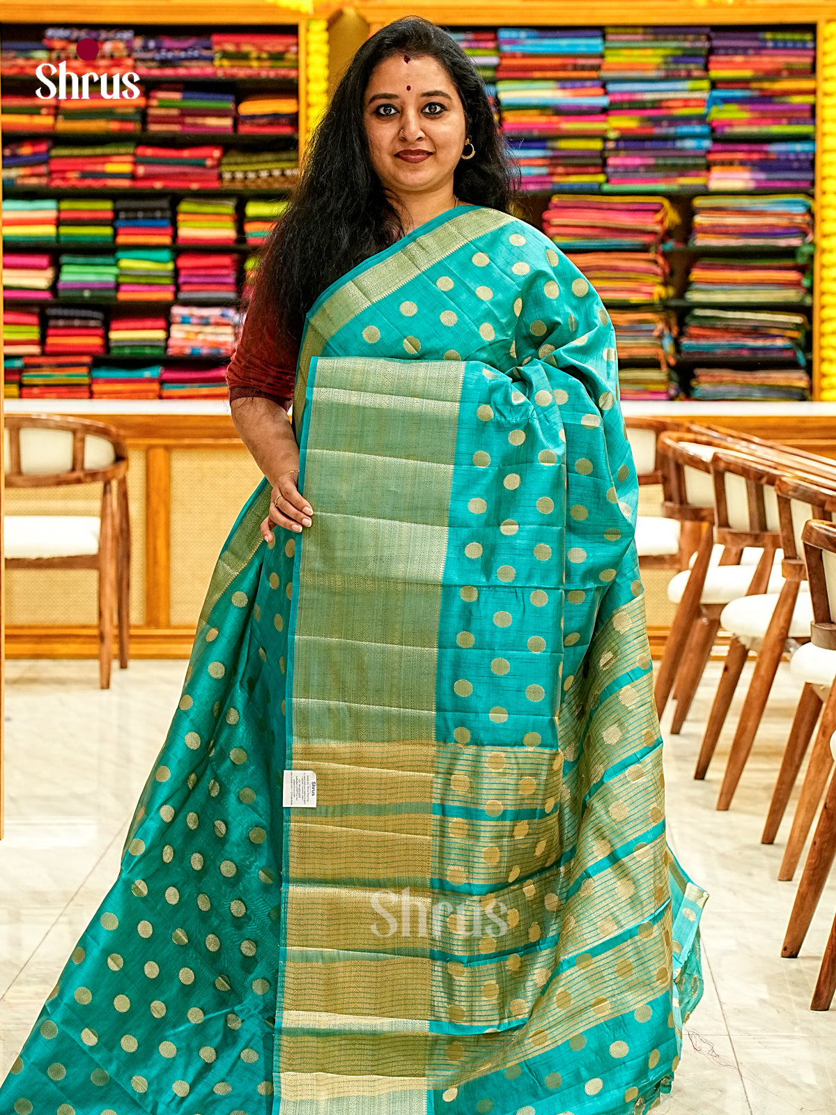 Semi Rawsilk Saree - EI19023