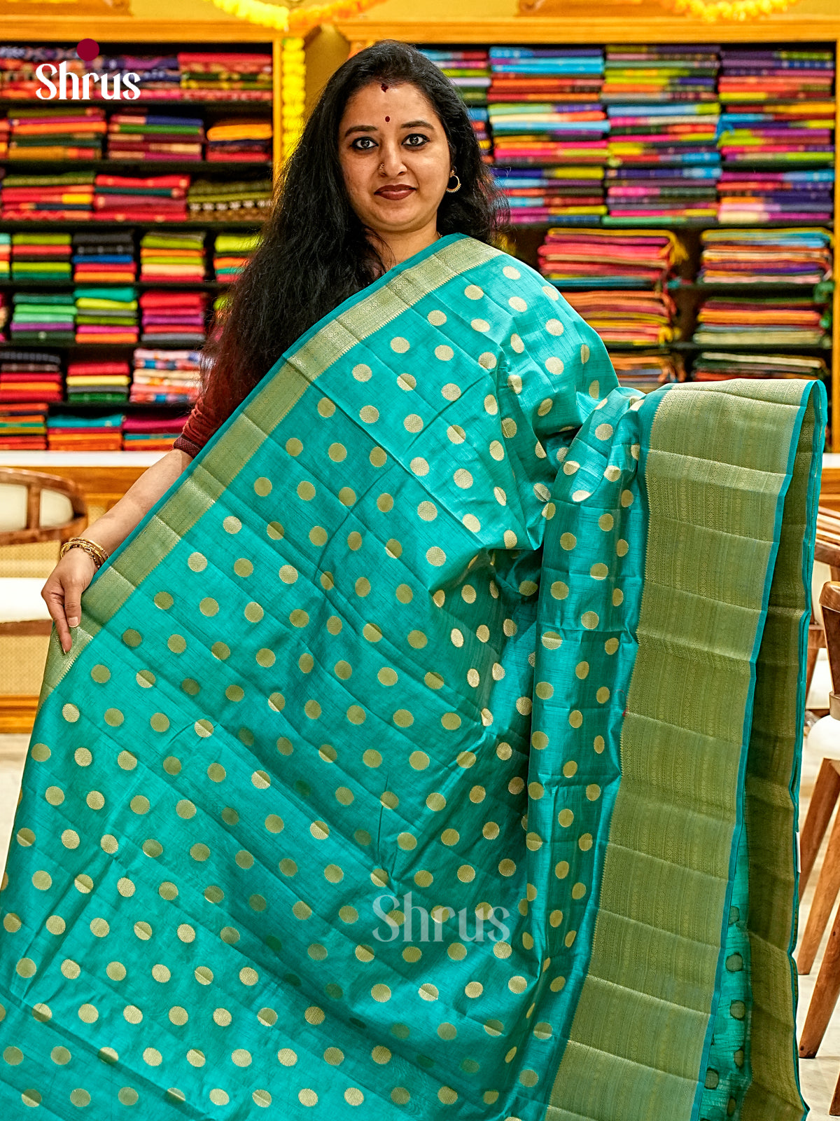 Semi Rawsilk Saree - EI19023