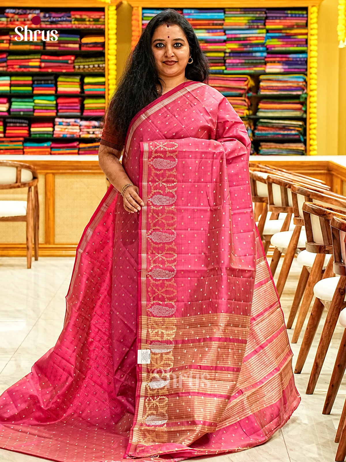 Semi Rawsilk Saree - EI19029