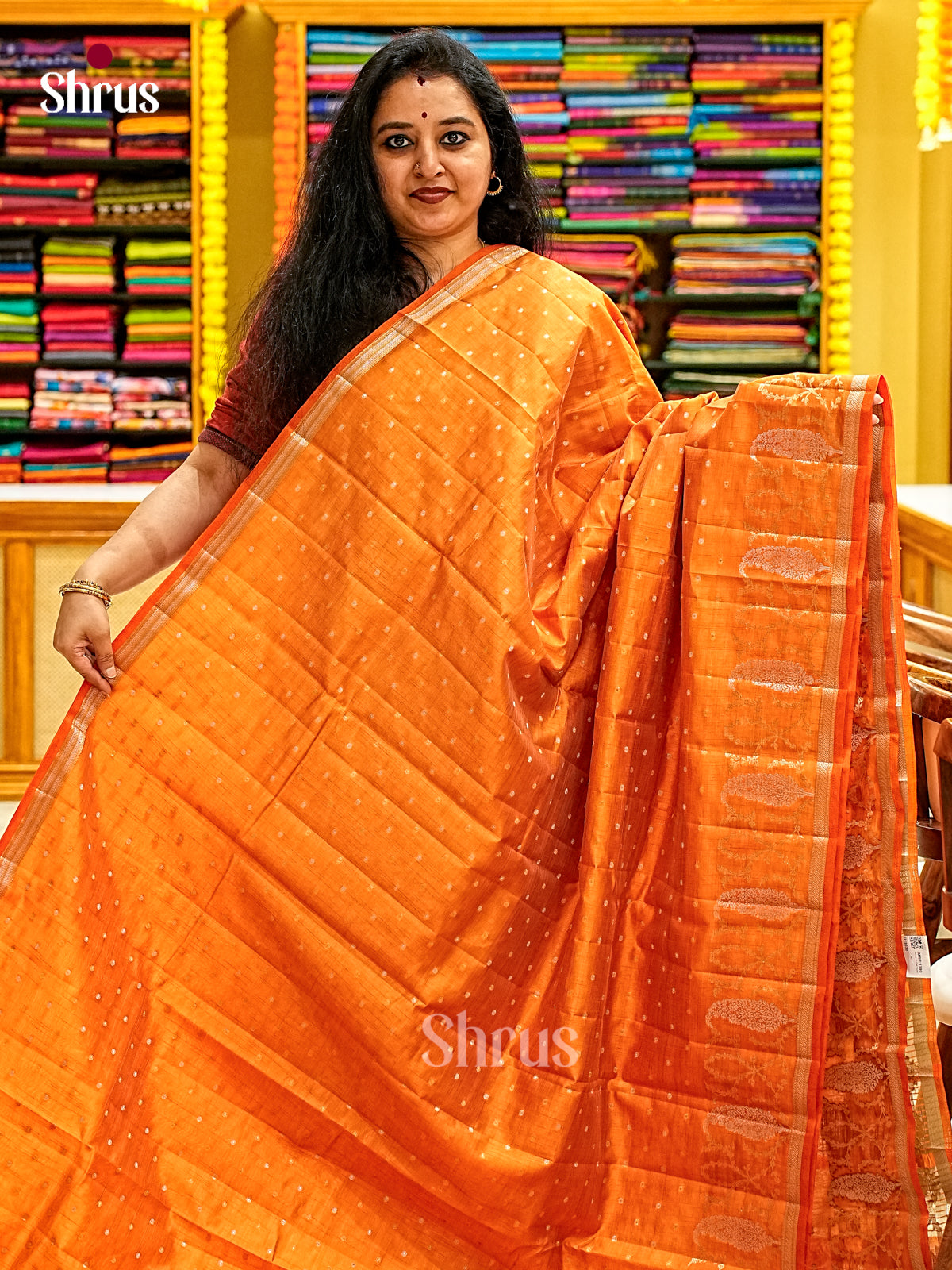 Semi Rawsilk Saree - EI19030