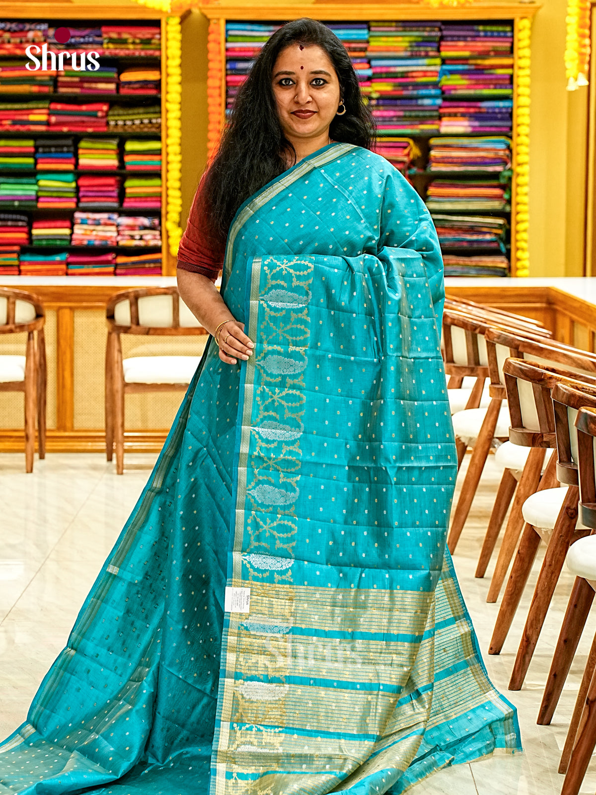 Semi Rawsilk Saree - EI19031
