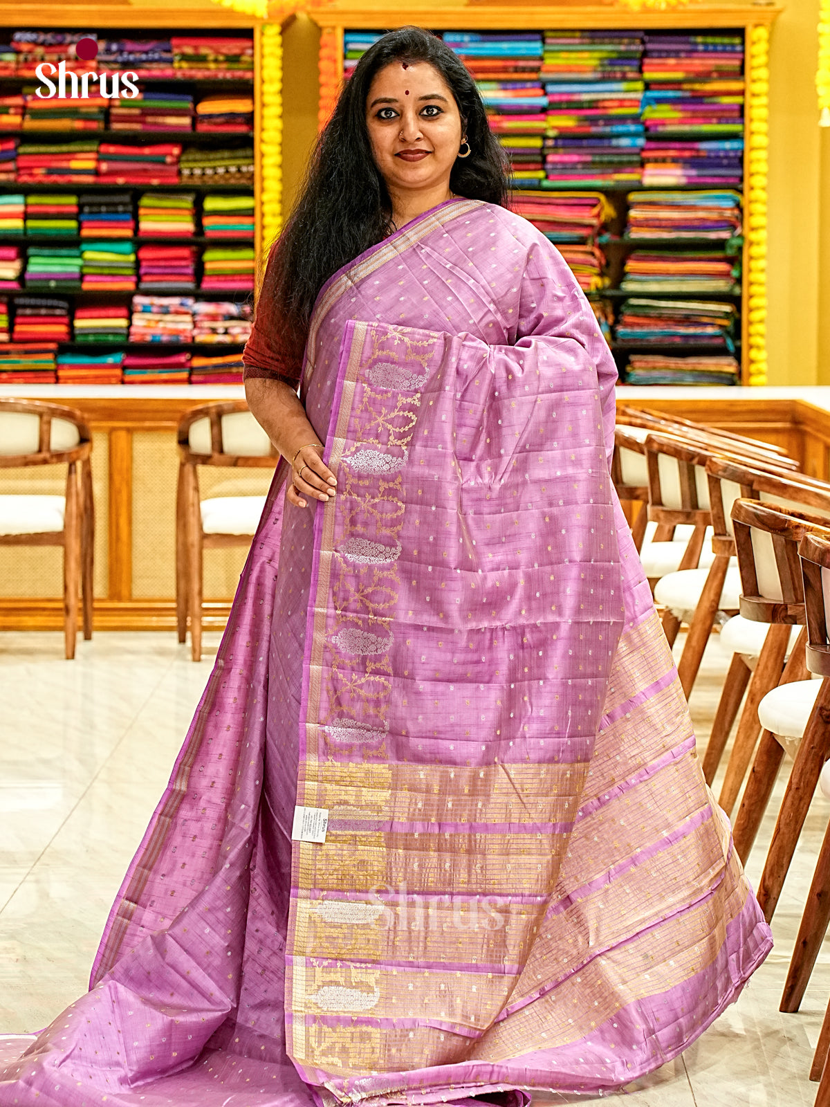 Semi Rawsilk Saree - EI19032