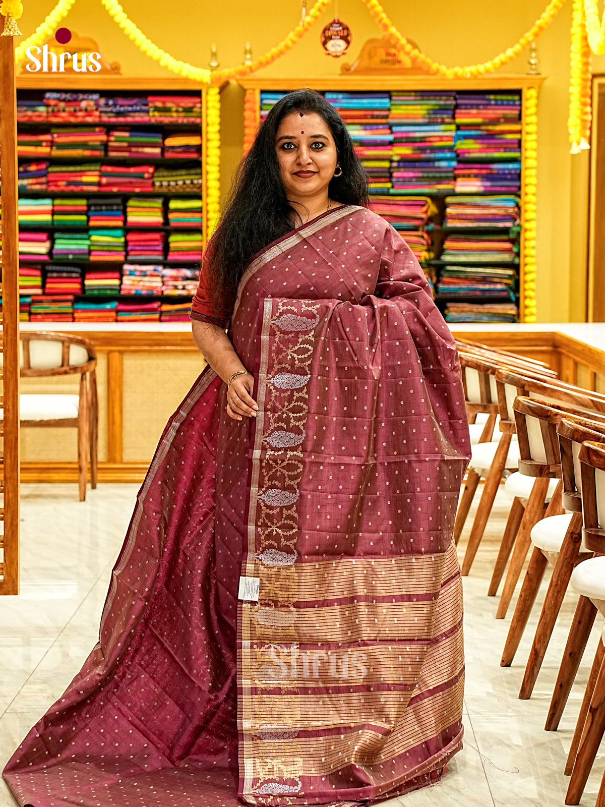 Semi Rawsilk Saree - EI19035