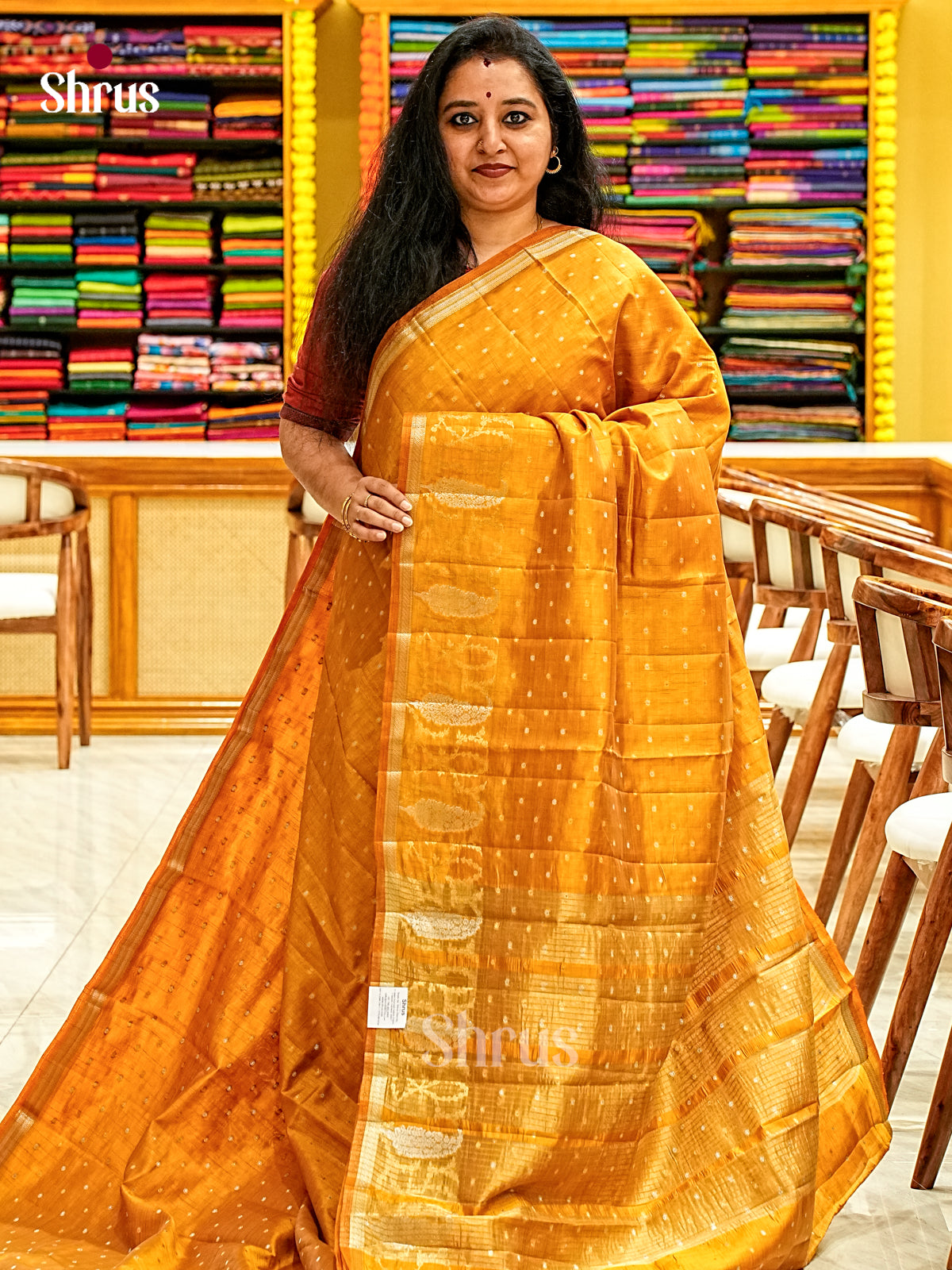 Semi Rawsilk Saree - EI19042