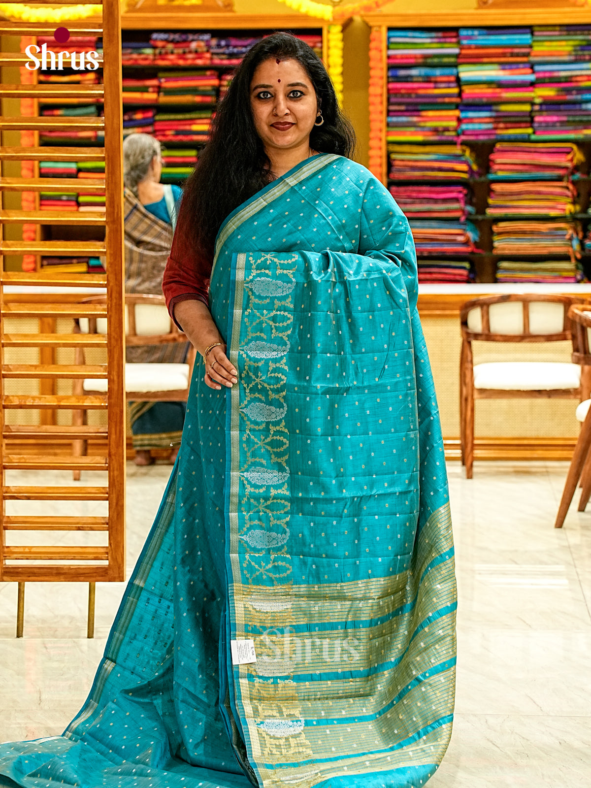 Semi Rawsilk Saree - EI19044