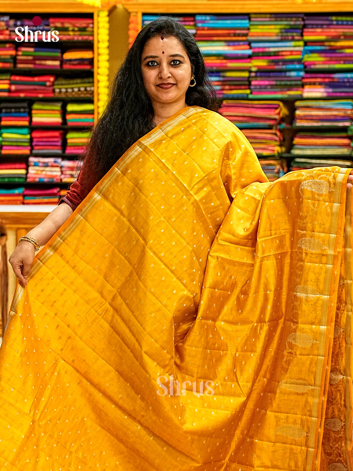 Semi Rawsilk Saree - EI19046