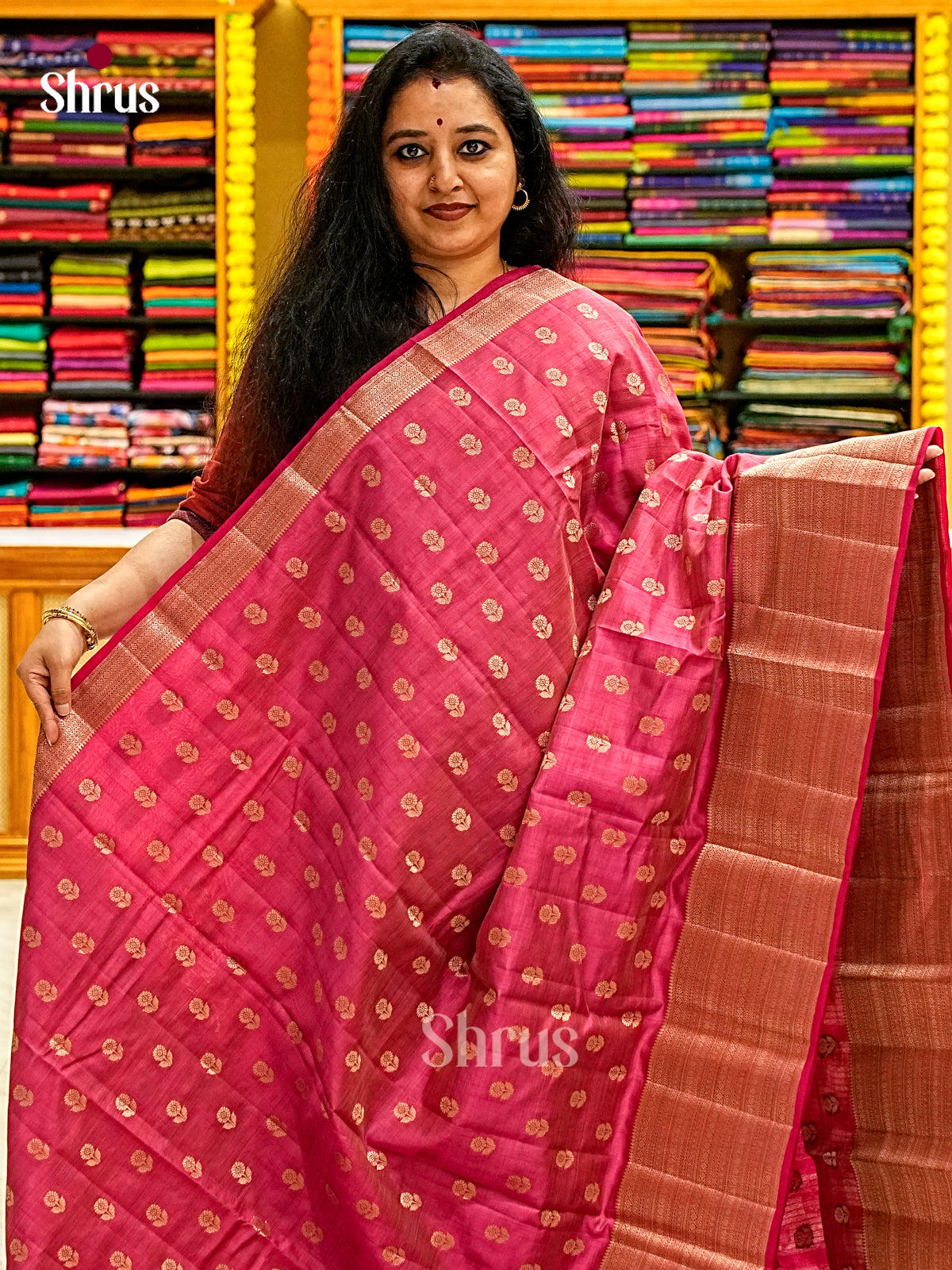 Semi Rawsilk Saree - EI19051