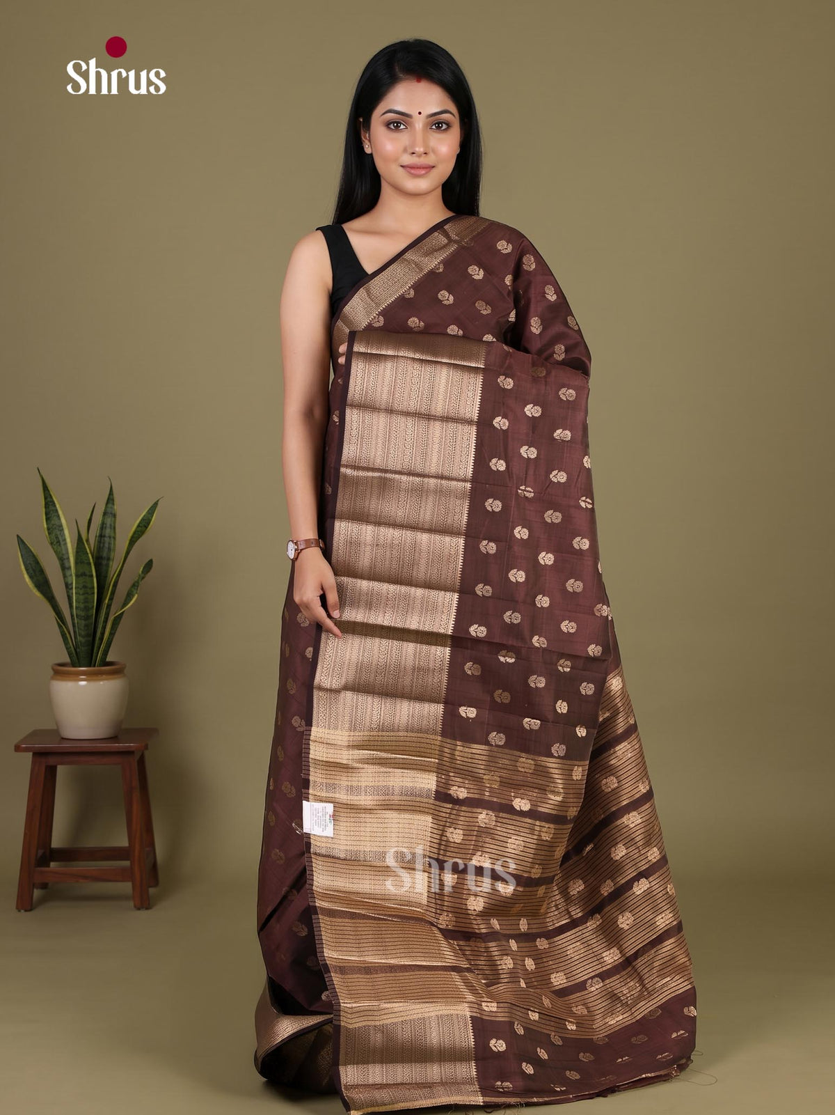 Semi Rawsilk Saree - EI19054