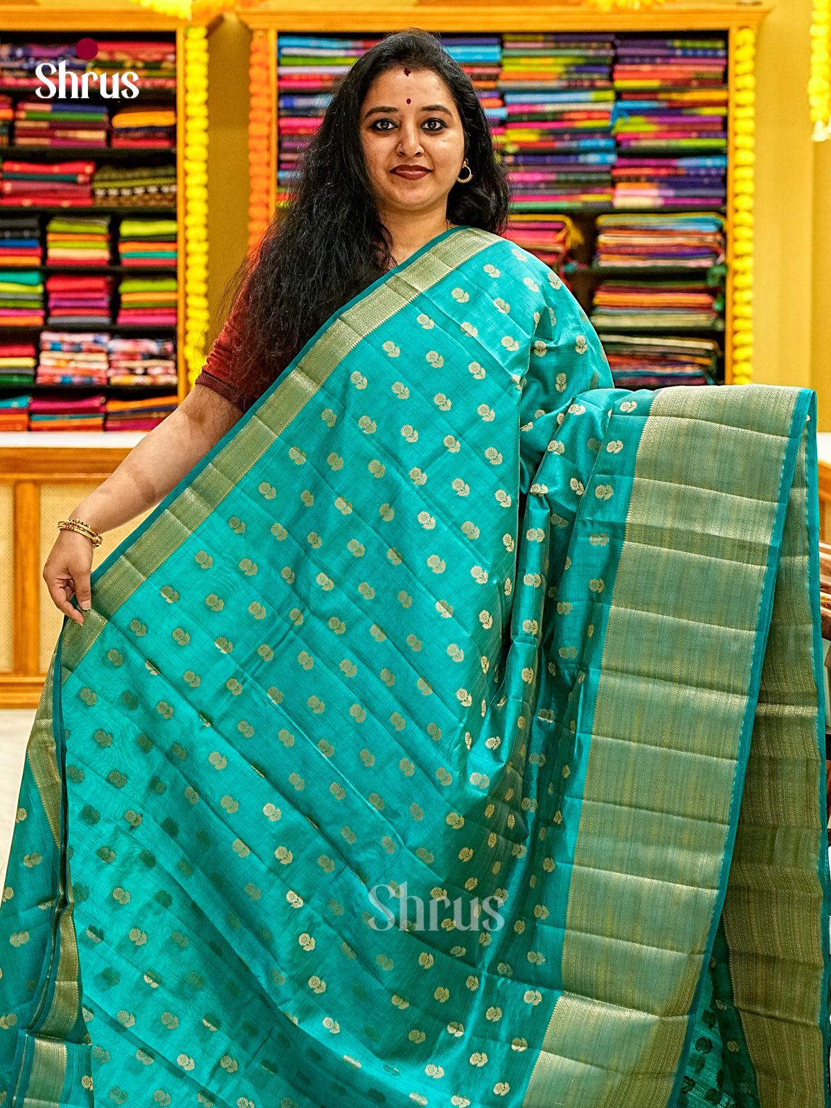 Semi Rawsilk Saree - EI19055