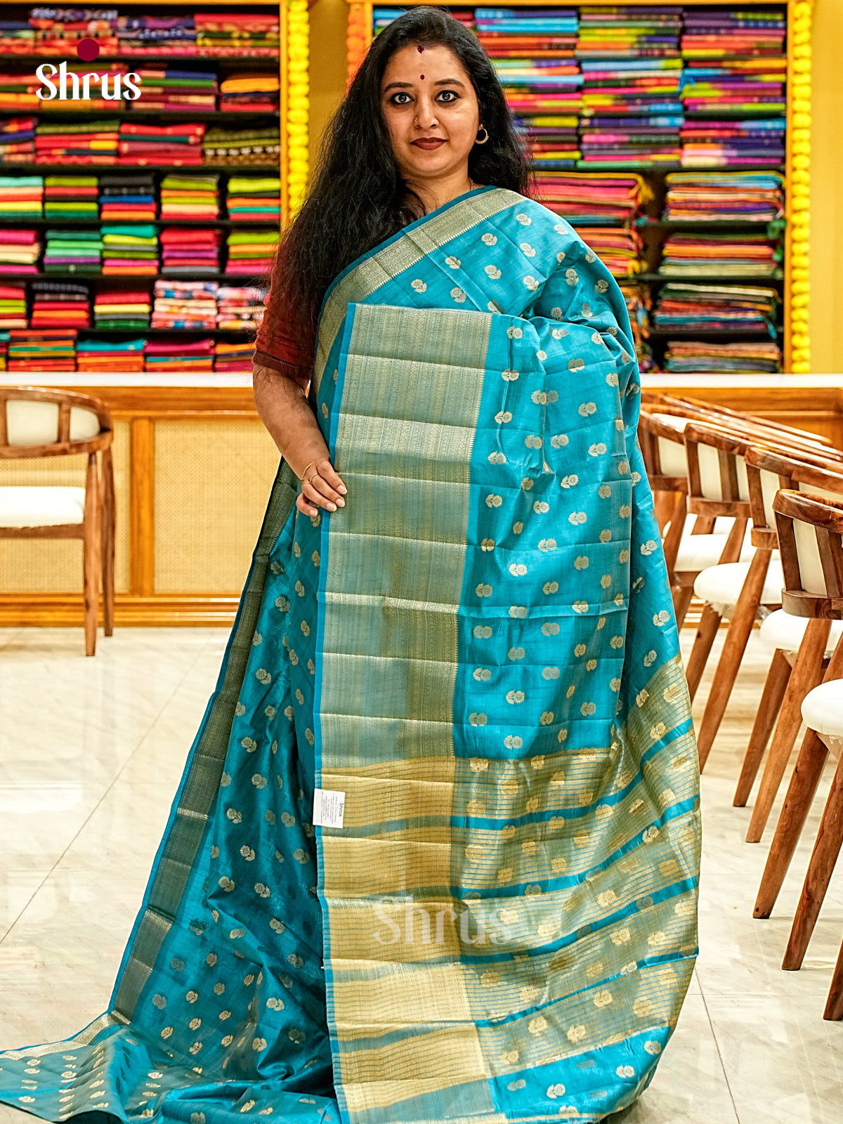 Semi Rawsilk Saree - EI19059