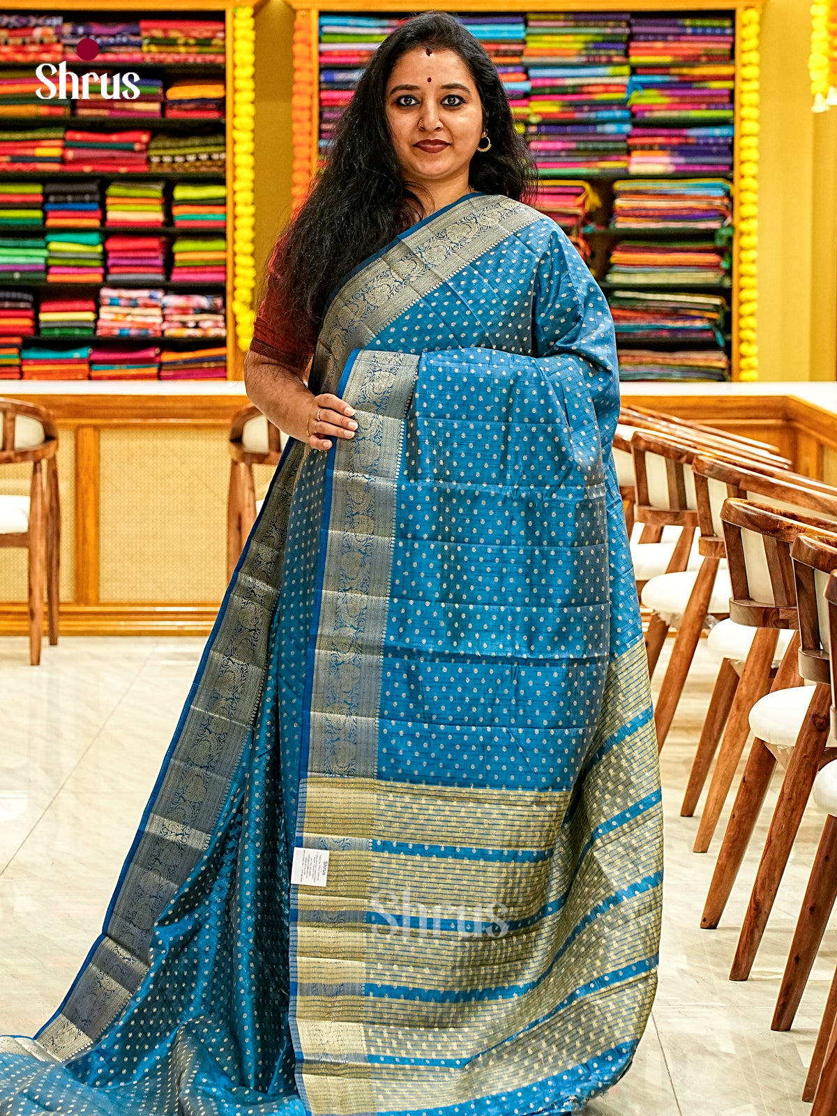 Semi Rawsilk Saree - EI19063