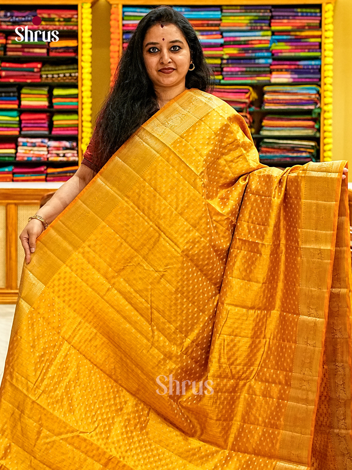 Semi Rawsilk Saree - EI19066