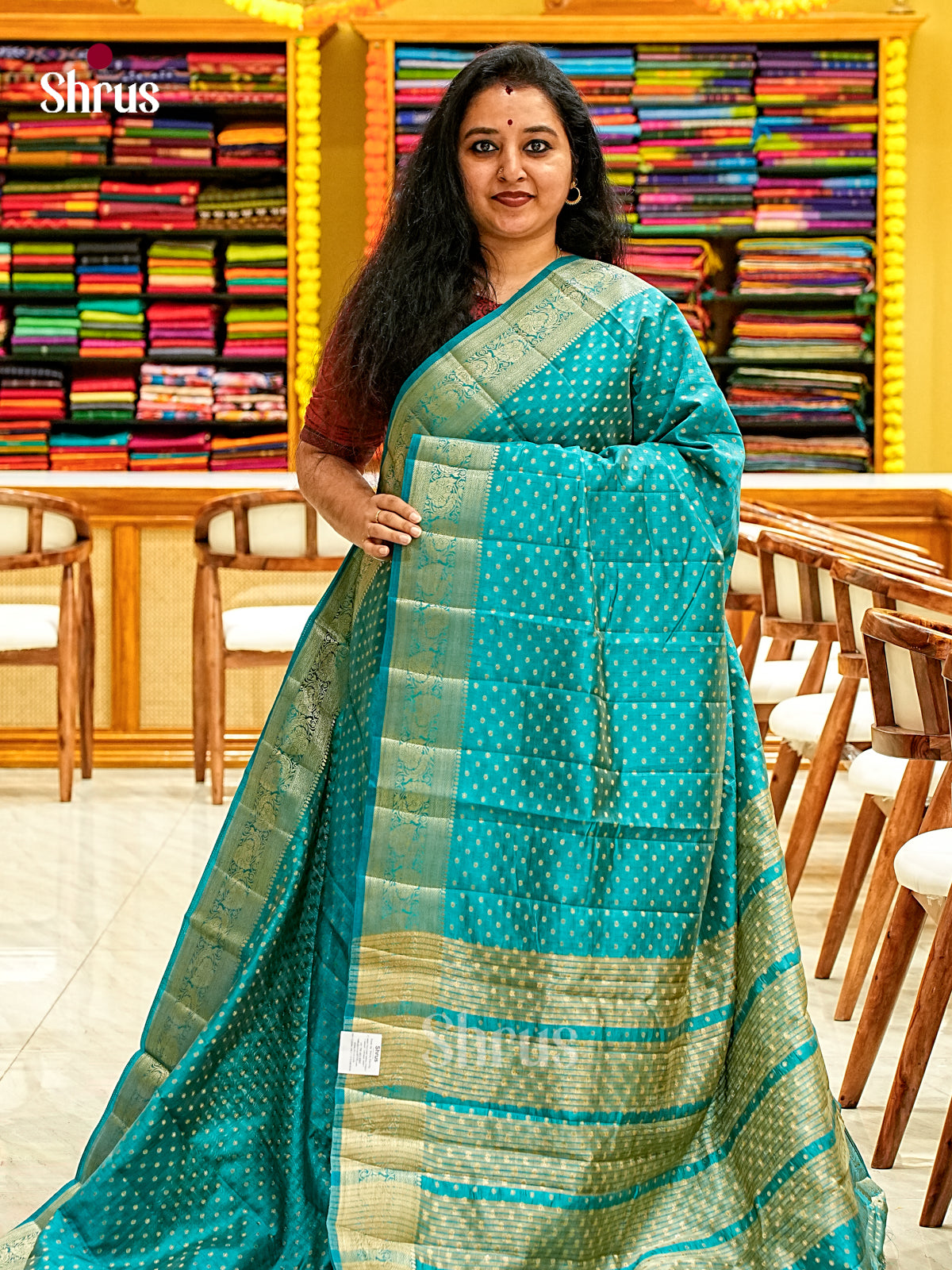 Semi Rawsilk Saree - EI19067