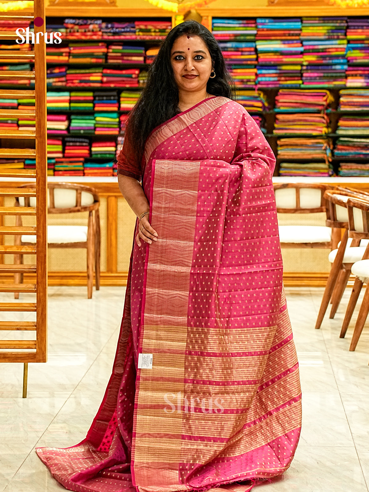 Semi Rawsilk Saree - EI19071