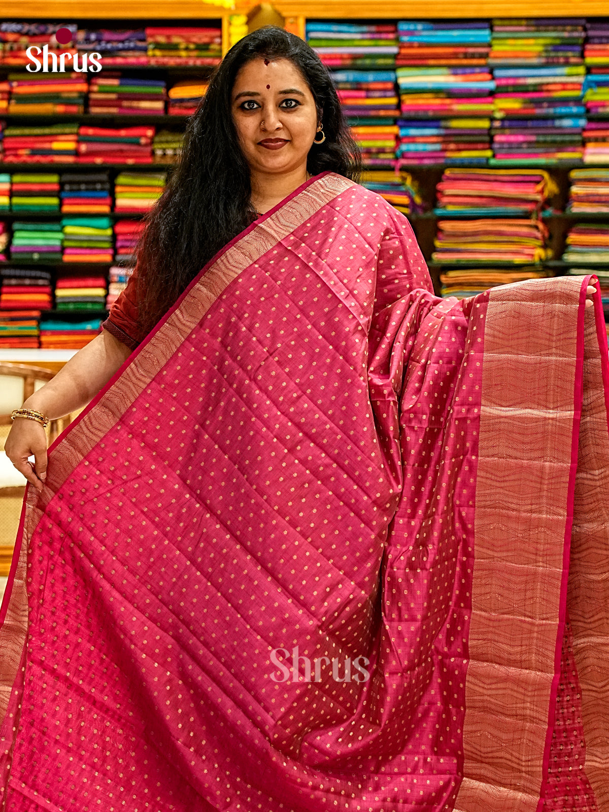 Semi Rawsilk Saree - EI19071
