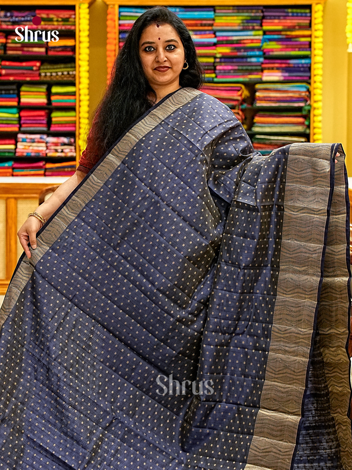 Semi Rawsilk Saree - EI19072