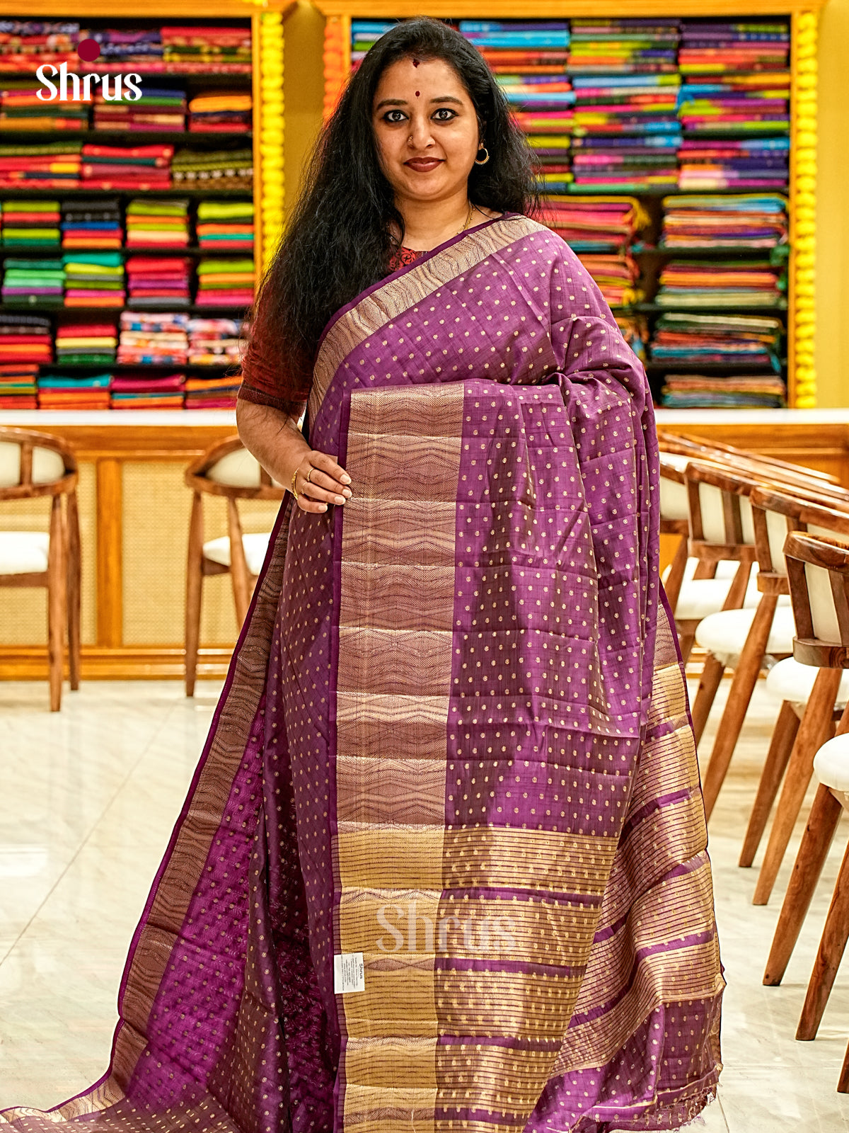 Semi Rawsilk Saree - EI19073