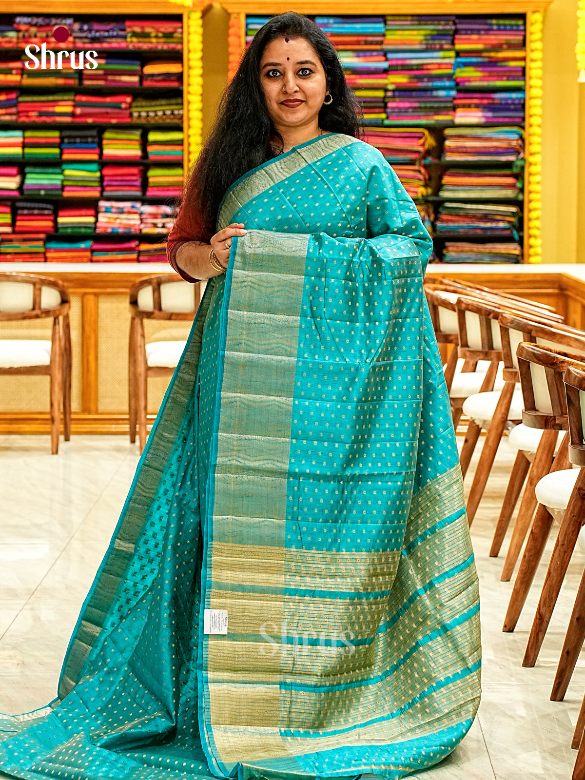 Semi Rawsilk Saree - EI19074