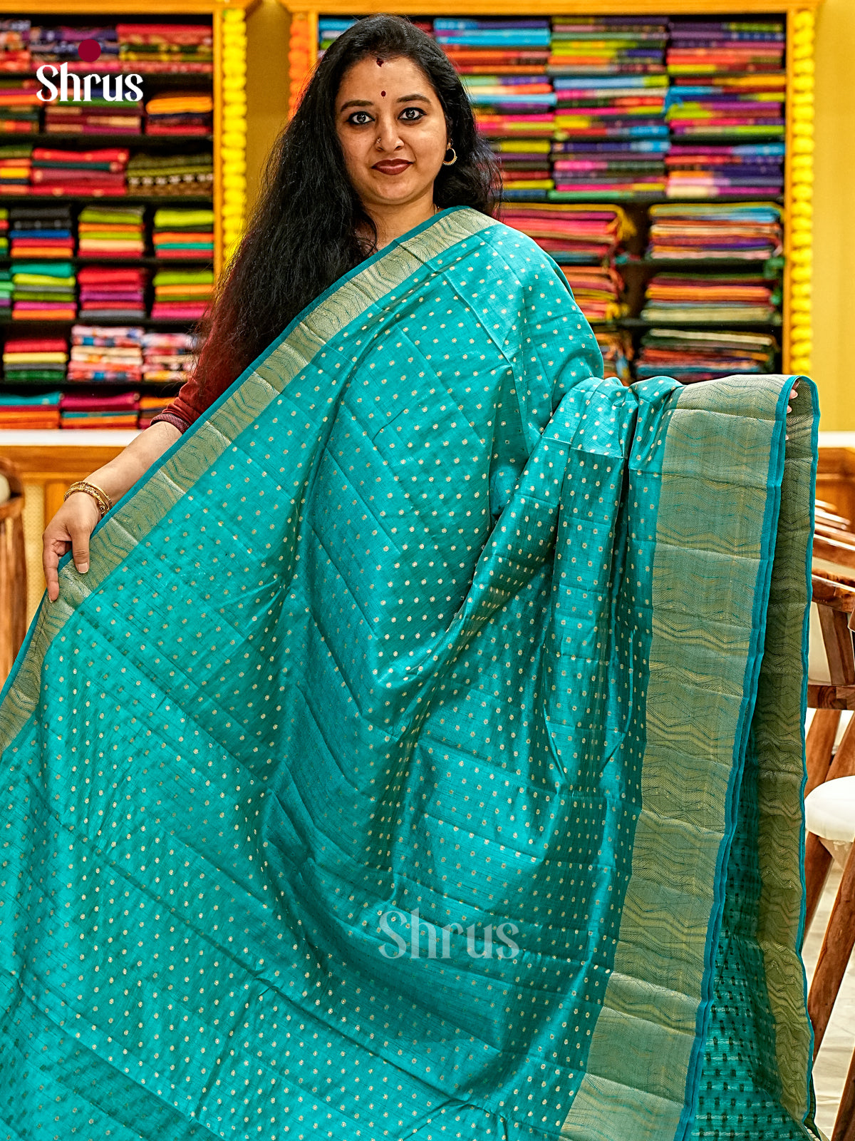 Semi Rawsilk Saree - EI19074