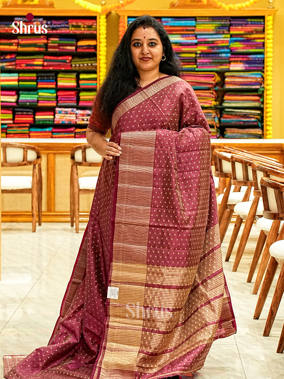 Semi Rawsilk Saree - EI19075