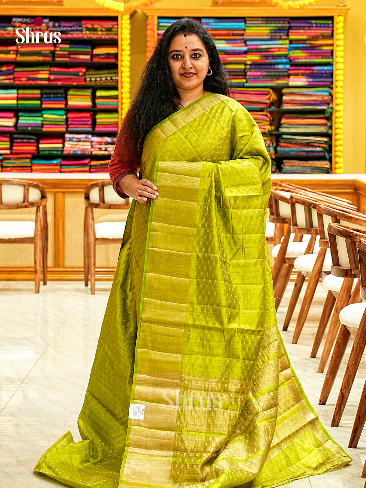Semi Rawsilk Saree - EI19077
