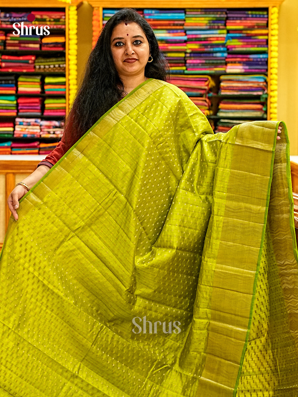 Semi Rawsilk Saree - EI19077