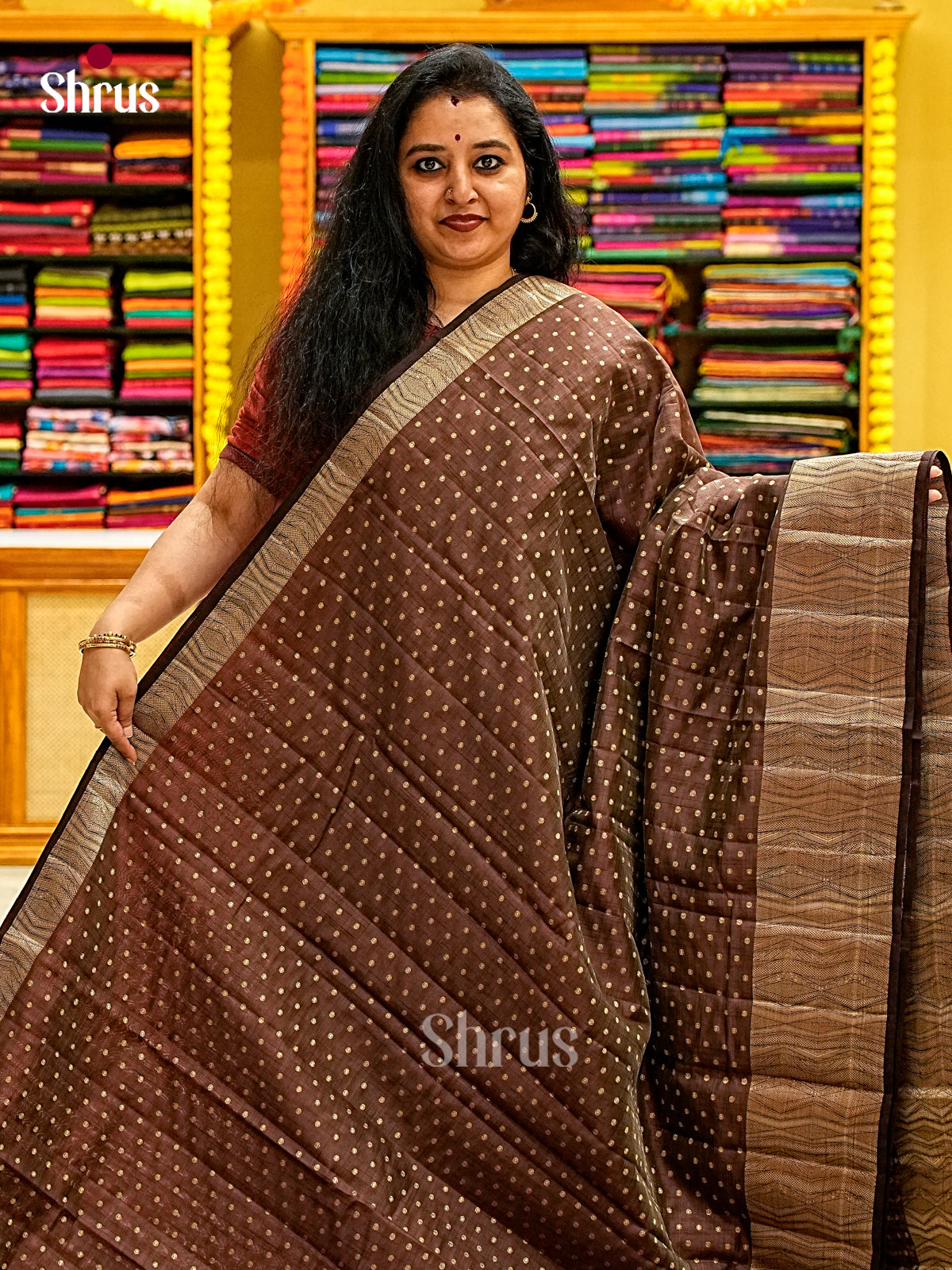 Semi Rawsilk Saree - EI19082