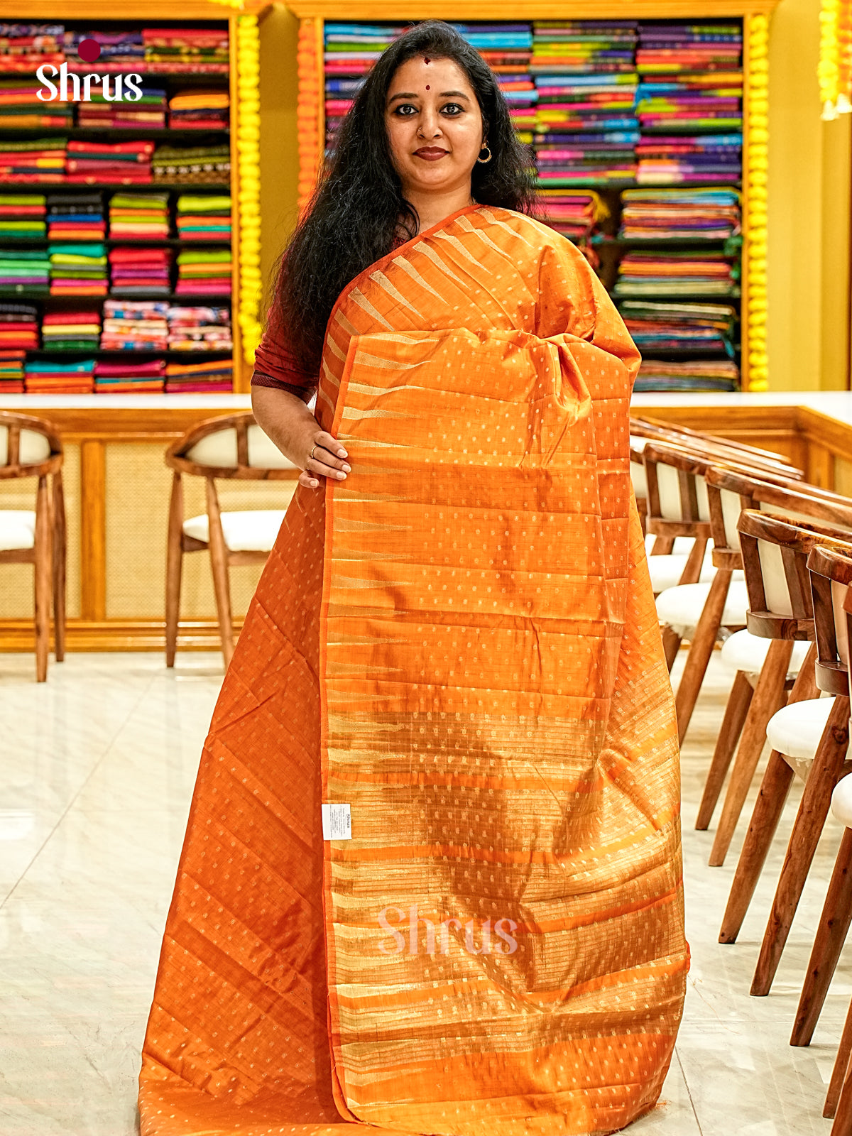 Semi Rawsilk Saree - EI19085