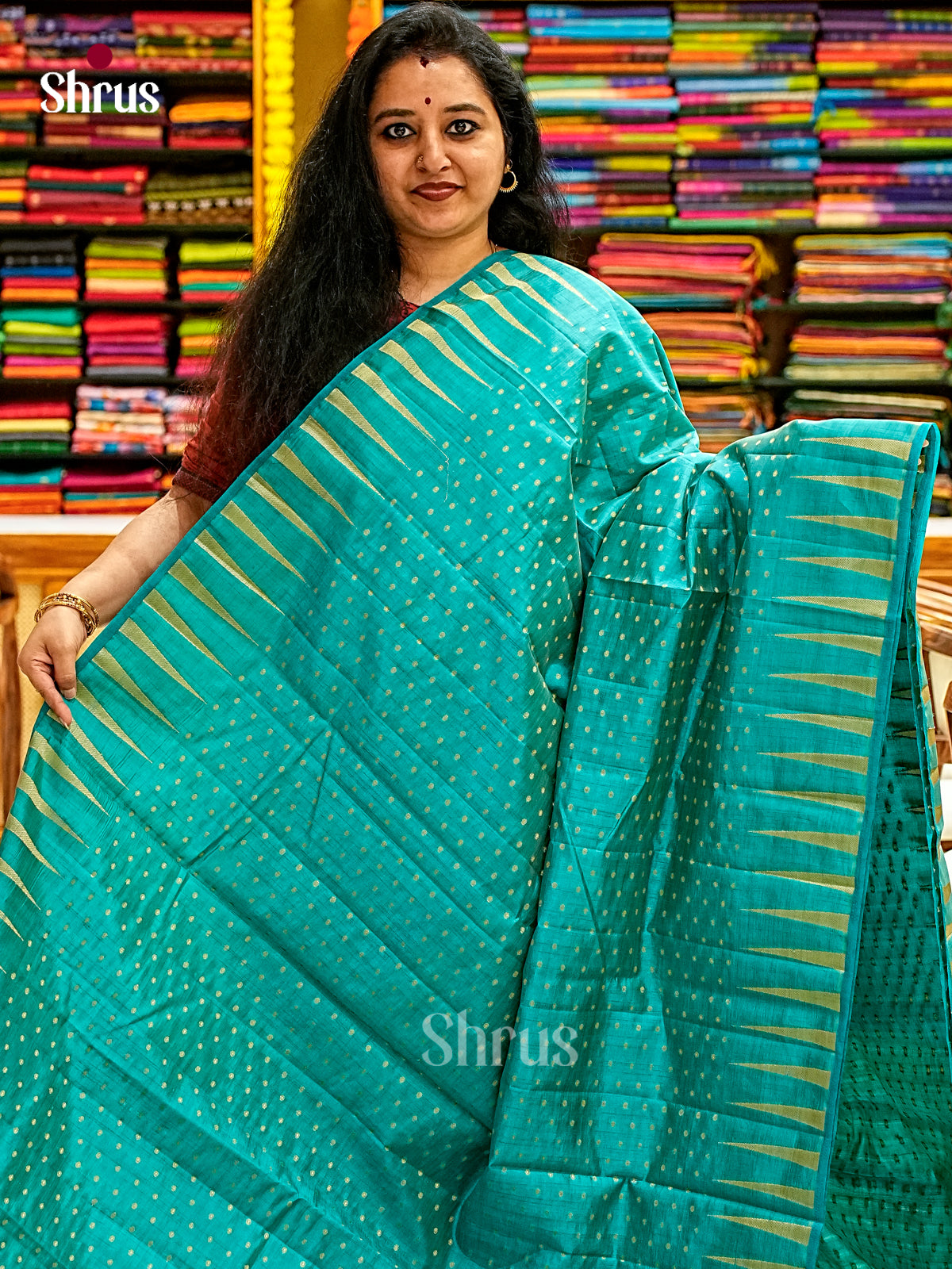Semi Rawsilk Saree - EI19090