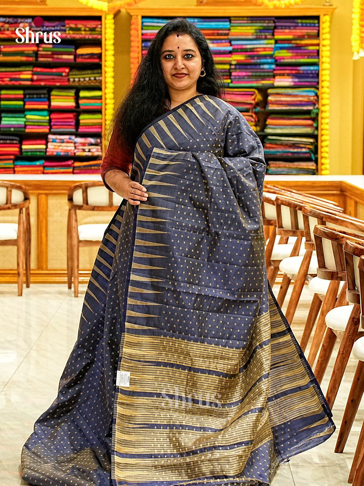 Semi Rawsilk Saree - EI19092