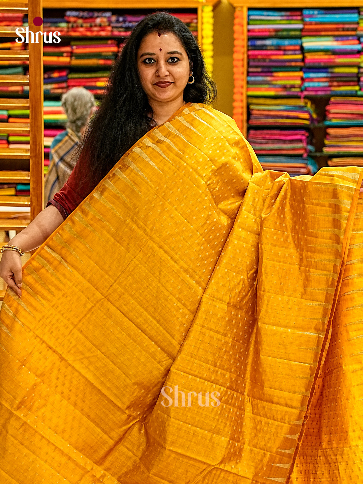Semi Rawsilk Saree - EI19093