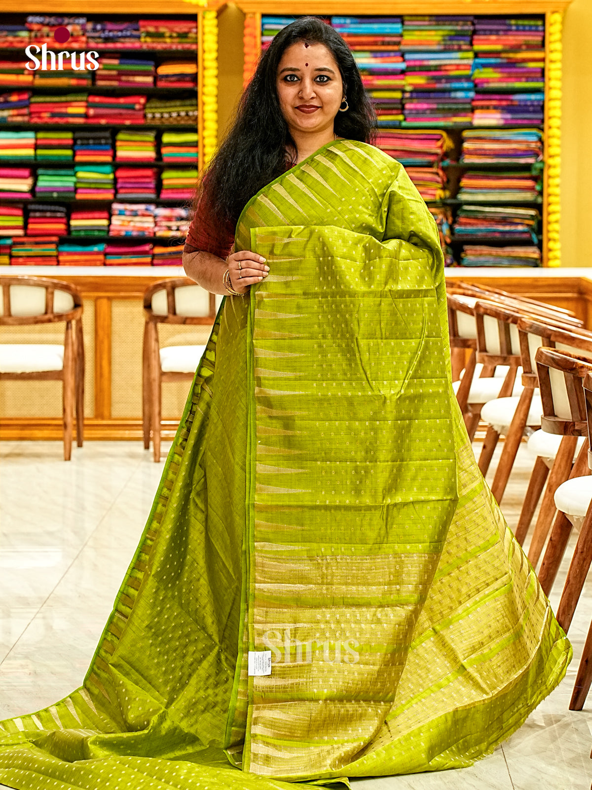Semi Rawsilk Saree - EI19096