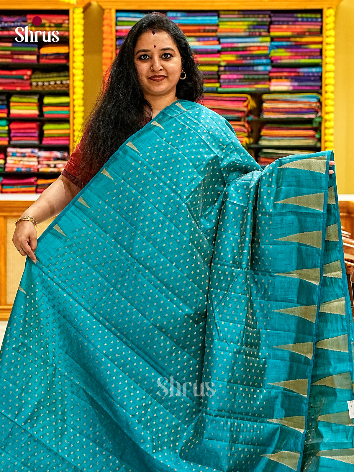 Semi Rawsilk Saree - EI19100