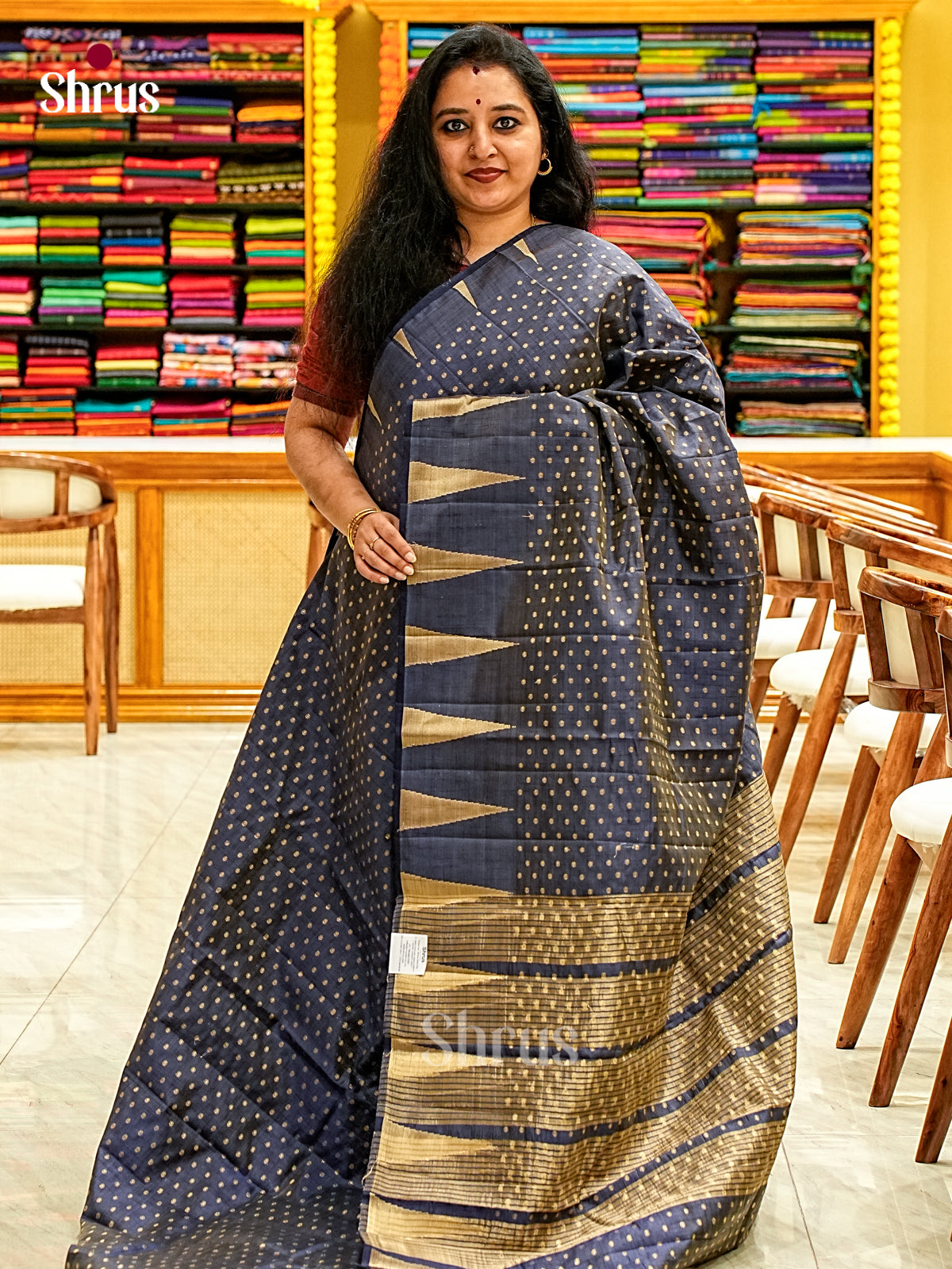 Semi Rawsilk Saree - EI19102